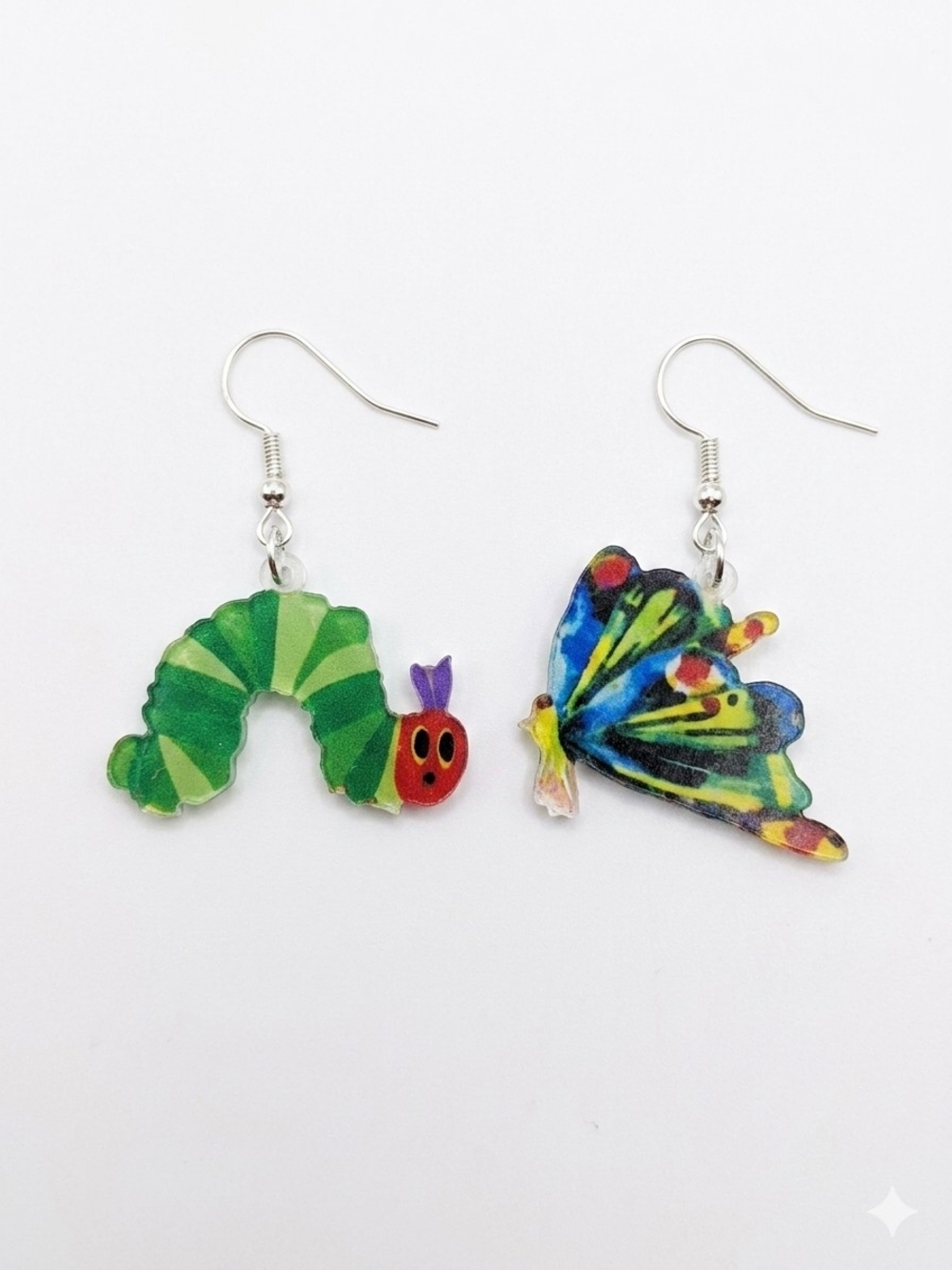 NWT Hungry Caterpillar Dangle Earrings (0044)